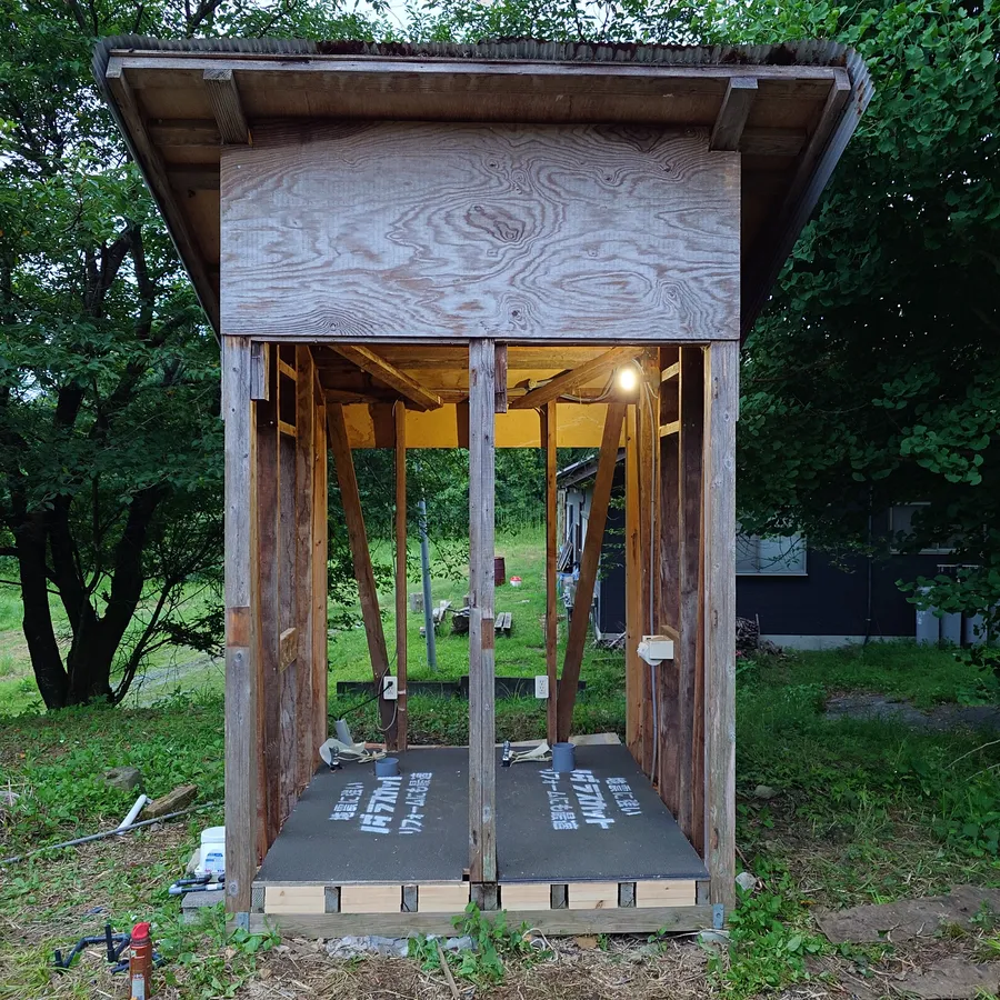 ナイトビューあかぎトレイ改装床板