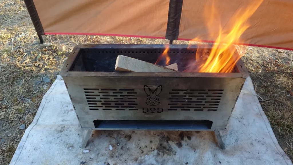 すけもえファイヤー着火