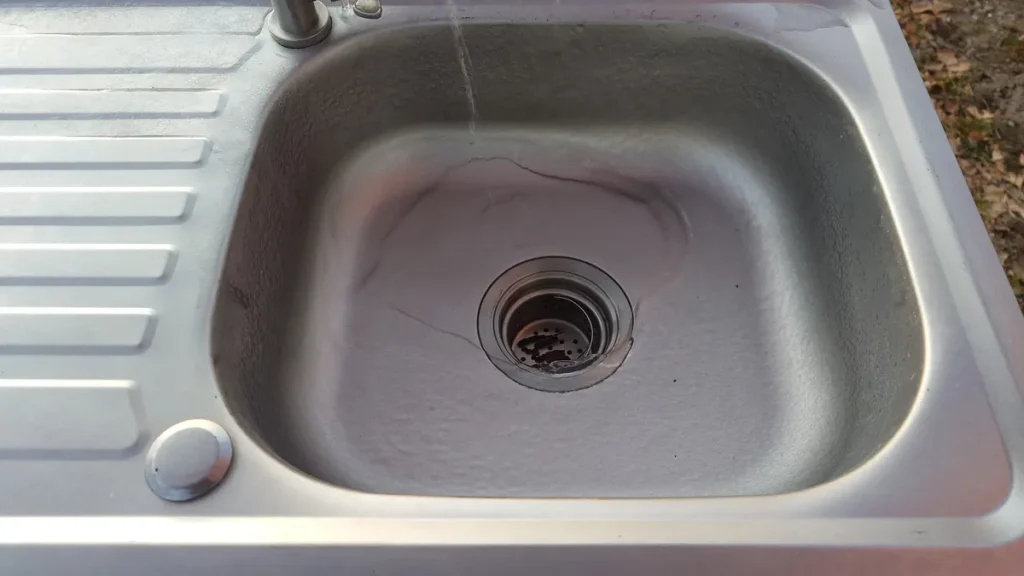 ナイトビューあかぎ凍ったシンク