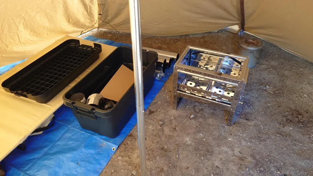 ホンマ製作所フォールディングキャンプストーブ本体