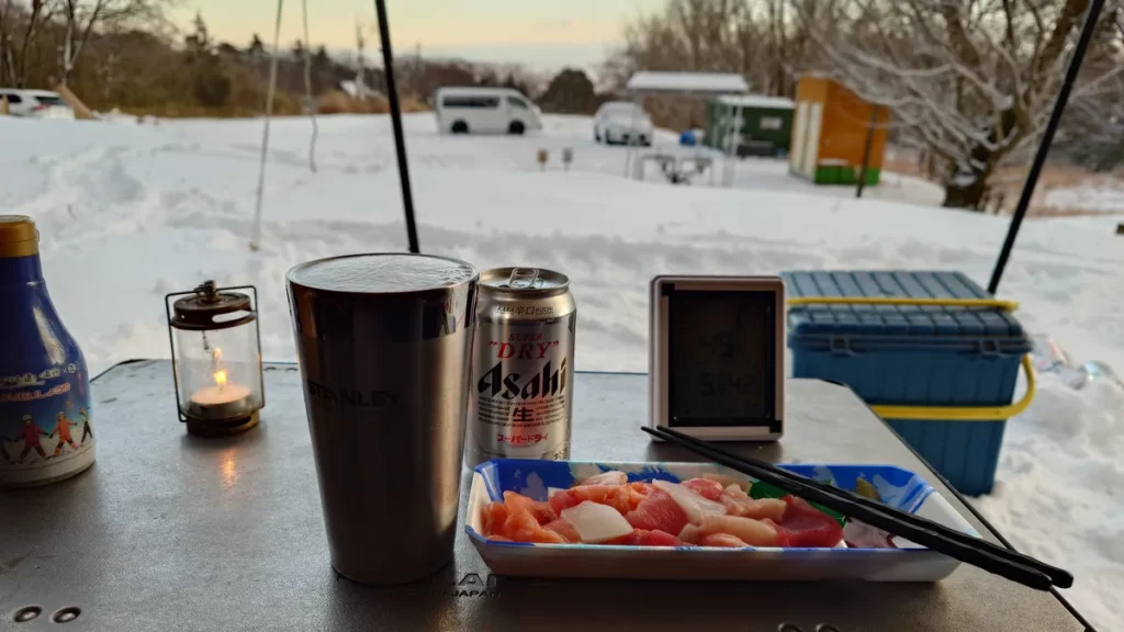 お刺身で口開け