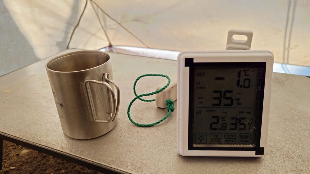 那須野が原公園オートキャンプ場３月最低気温