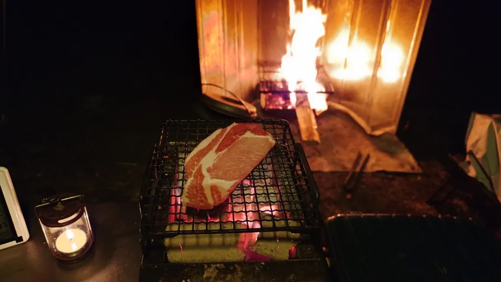 豚ロース炭火焼き