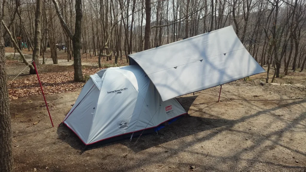 ColemanツーリングドームST＆男前タープ
