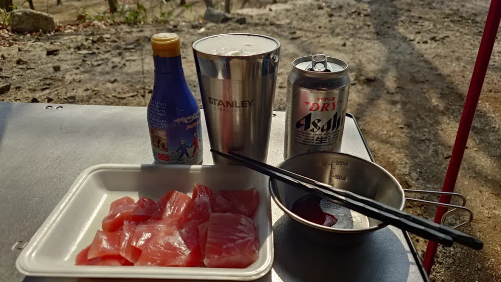 お刺身で口開け