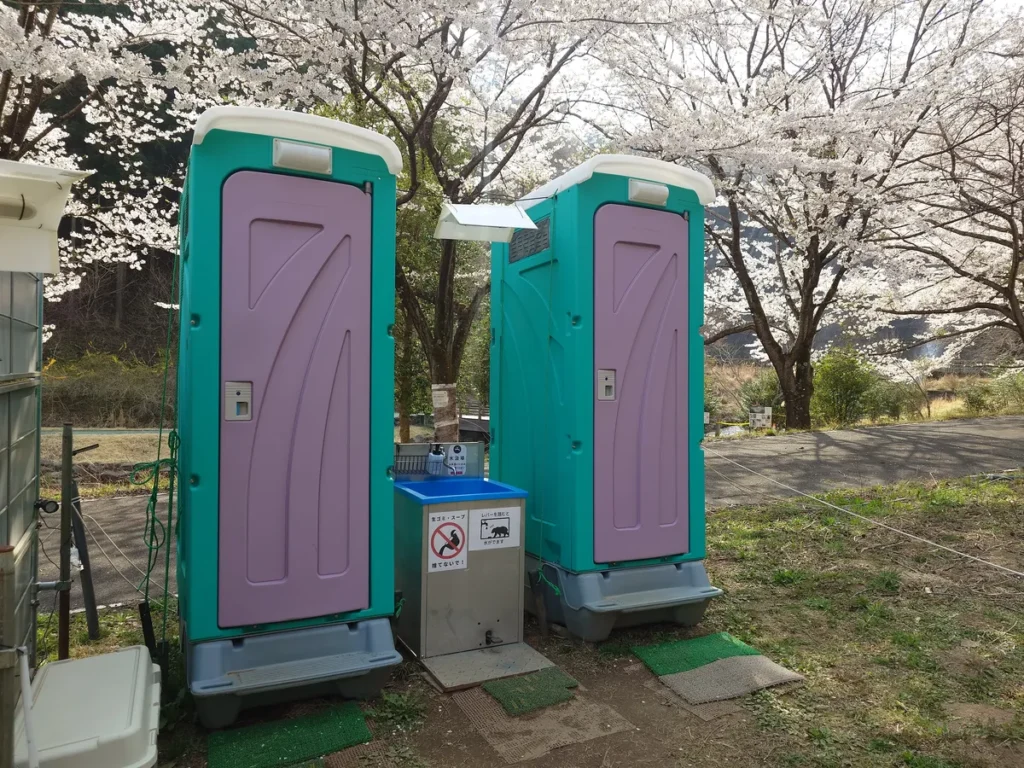 RECAMP足利リバーサイト奥のトイレ