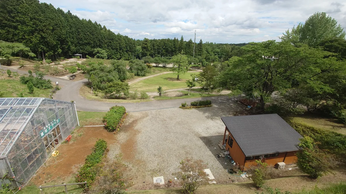 たかはら星の森キャンプ場展望台から