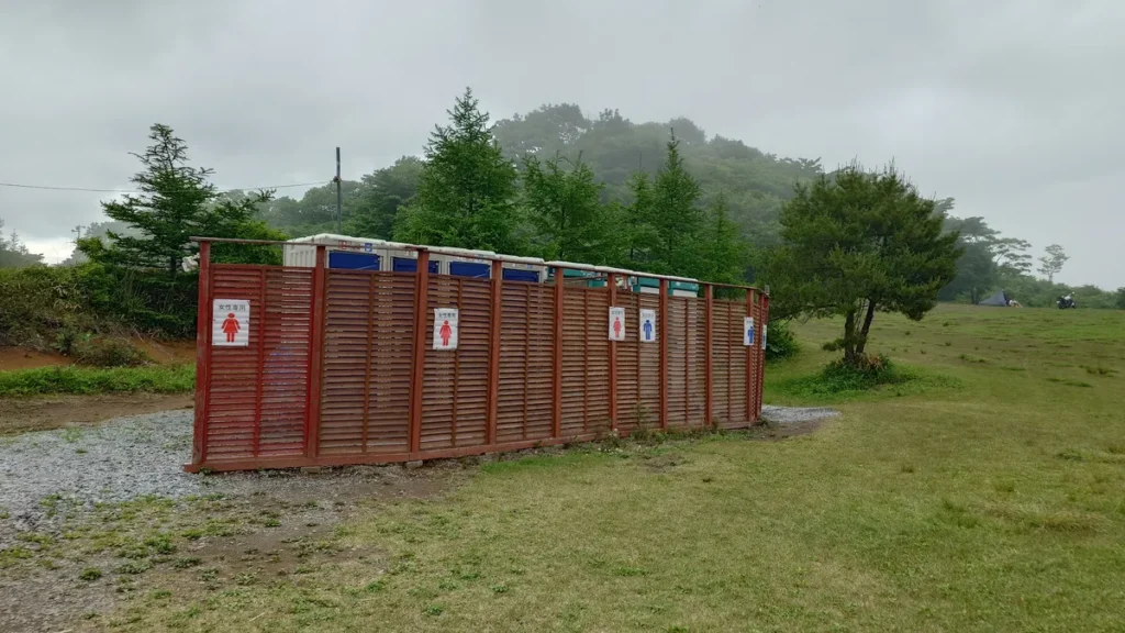 荒船パノラマキャンプフィールドトイレ