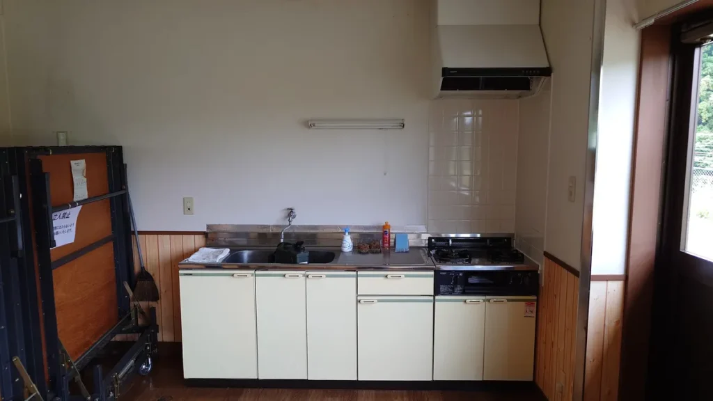 峠の湯スパオートキャンプ場炊事場