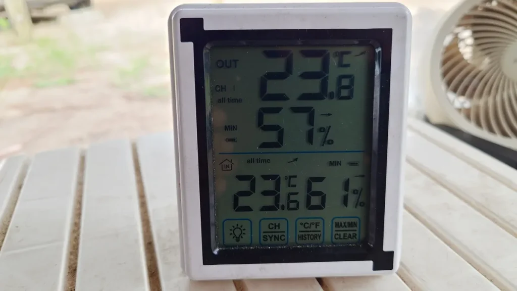 大洗キャンプ場七月上旬の最低気温