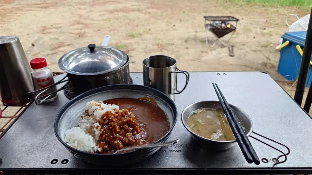 朝カレー