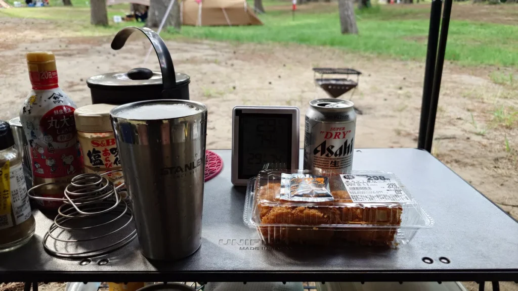 セイミヤのお惣菜串カツで乾杯