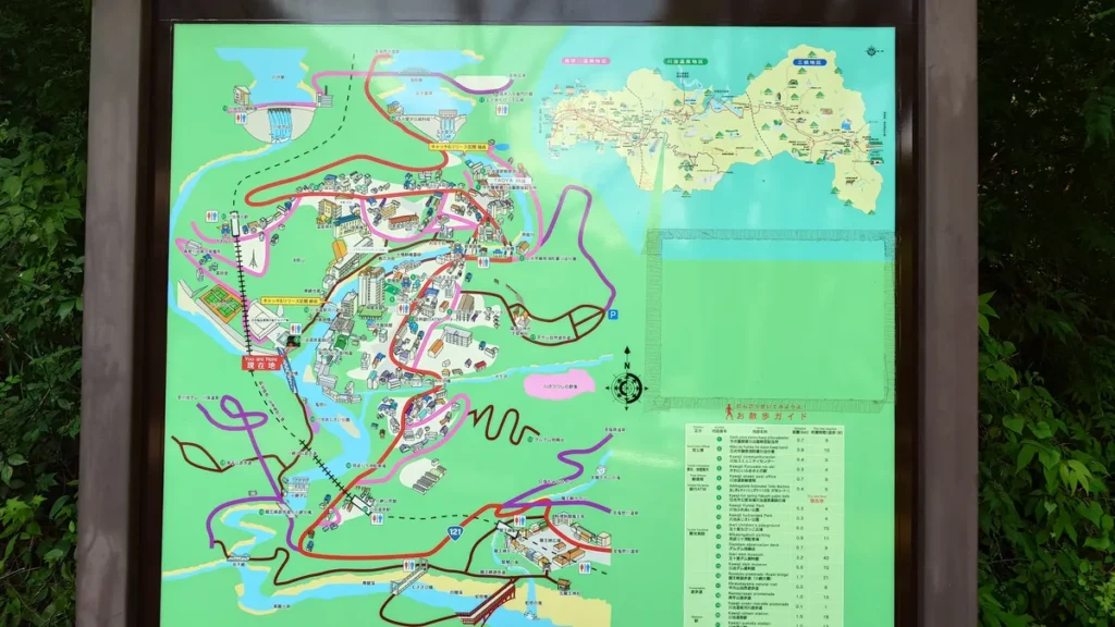 川治温泉周辺エリアマップ