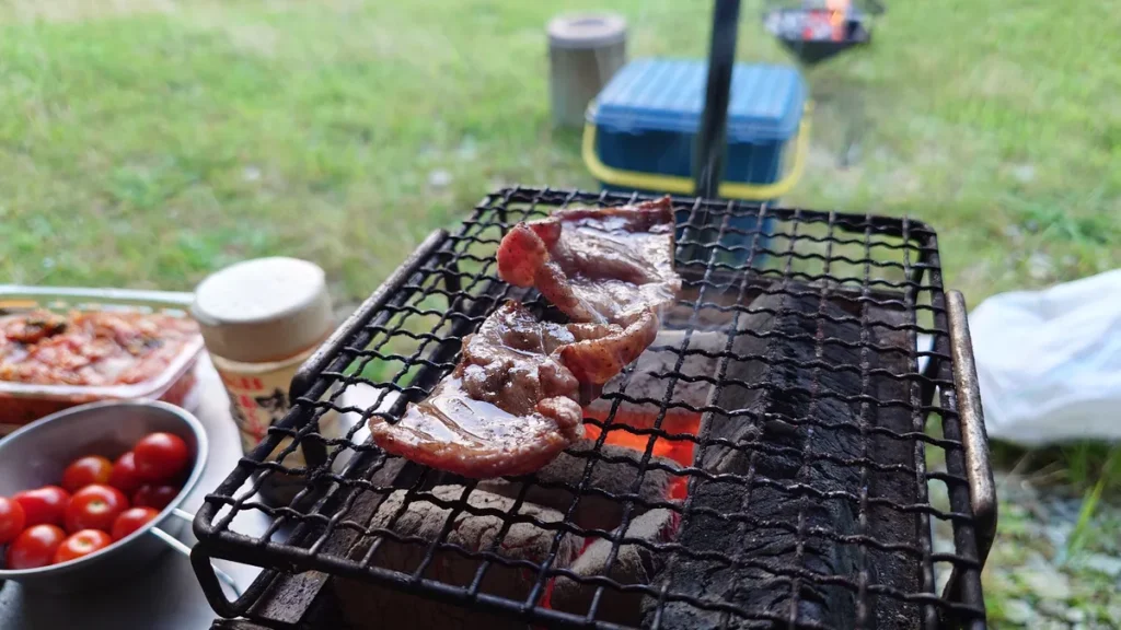 黒毛和牛肩ロース炭火焼き