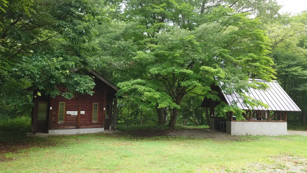 安ヶ森キャンプ場Ｅサイトサニタリー