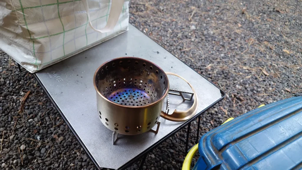 シェラもえファイヤ燃焼後