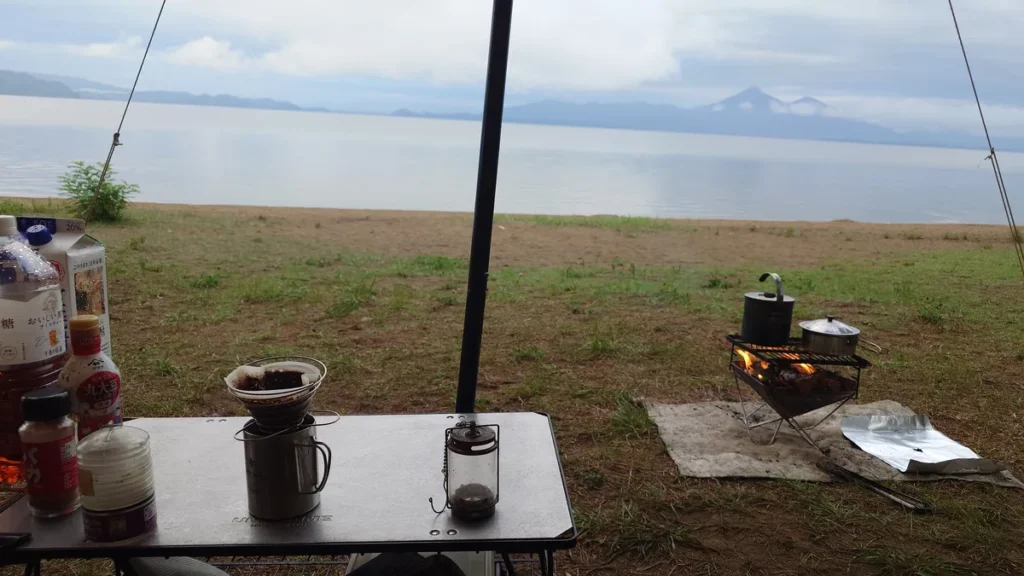 珈琲と朝の炊飯