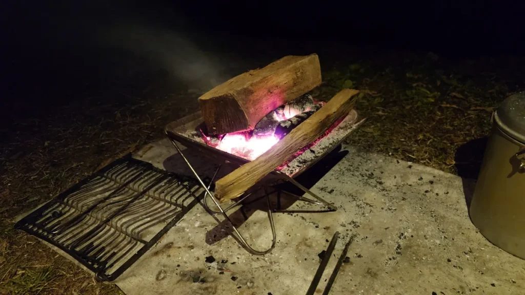 無茶ぶり焚き火