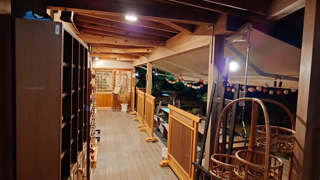 四季彩館渡り廊下