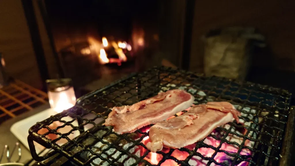 豚タンの炭火焼き