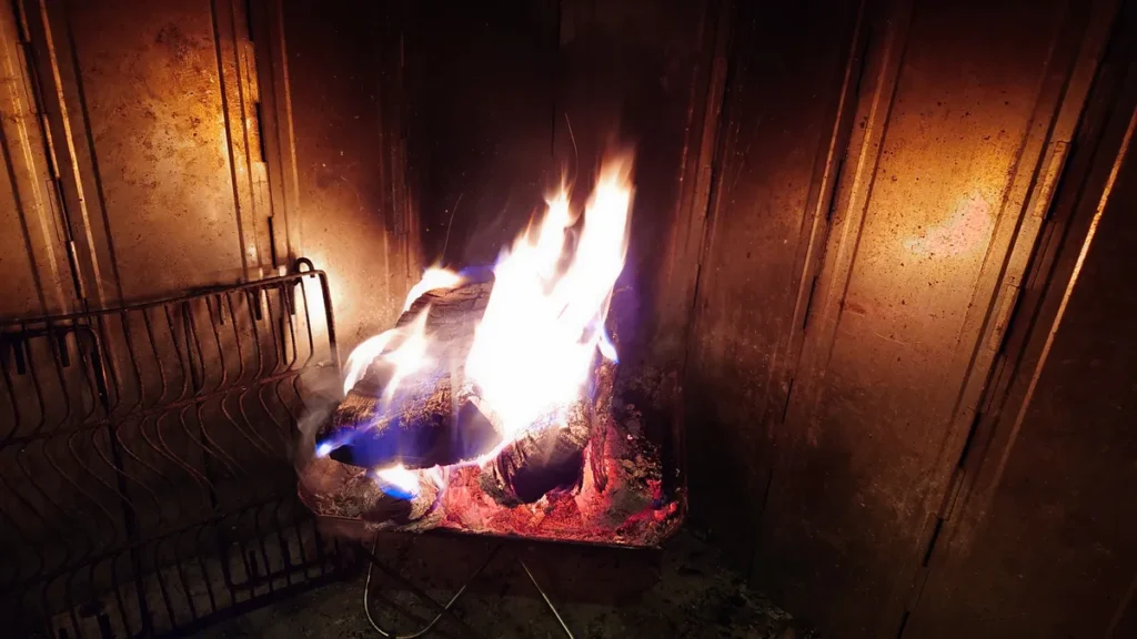 焚き火完全燃焼