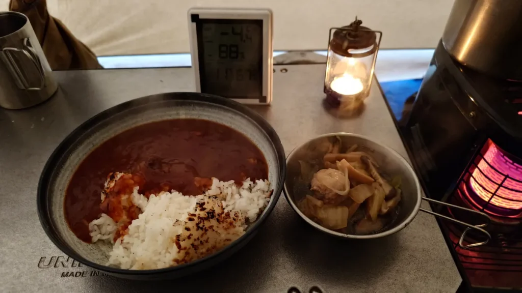 ハヤシライスと鍋