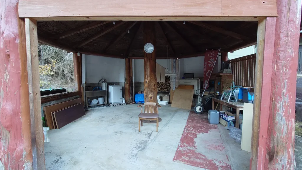 上増田温泉砦乃湯キャンプ場炊事場内部