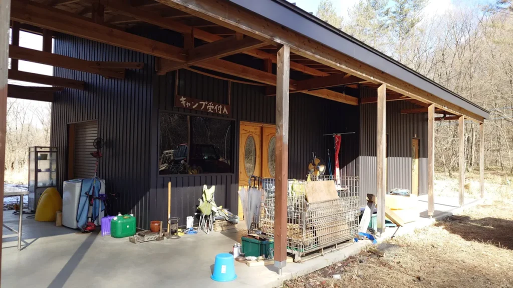 campfieldかくれの郷キャンプ受付