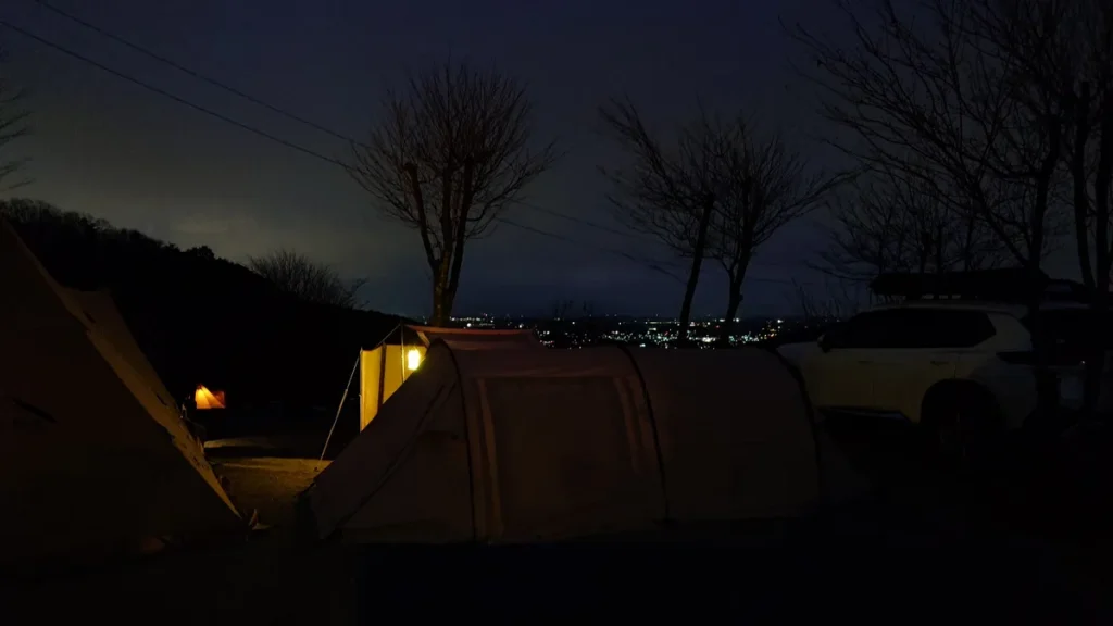 ソロカマTC越しの夜景