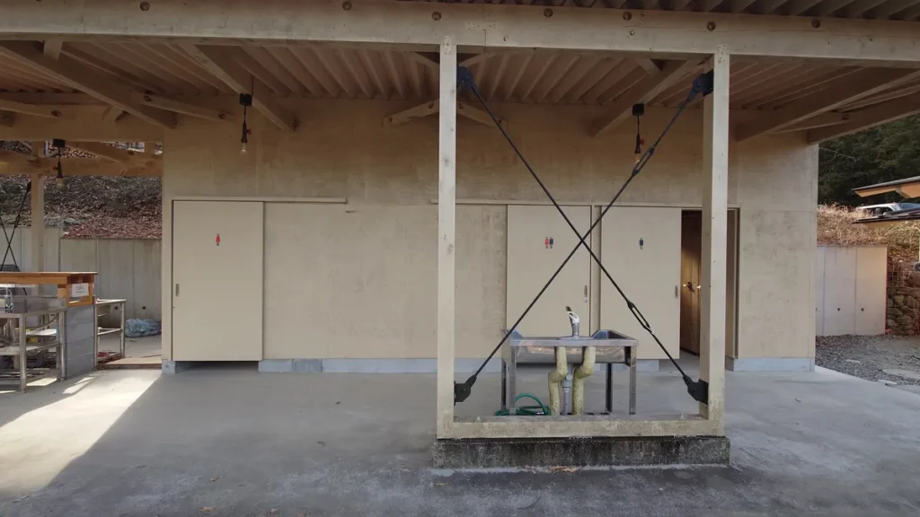 KAYANOcampgroundトイレ