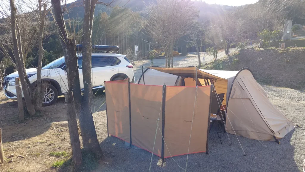 ソロカマTCと陣幕mini