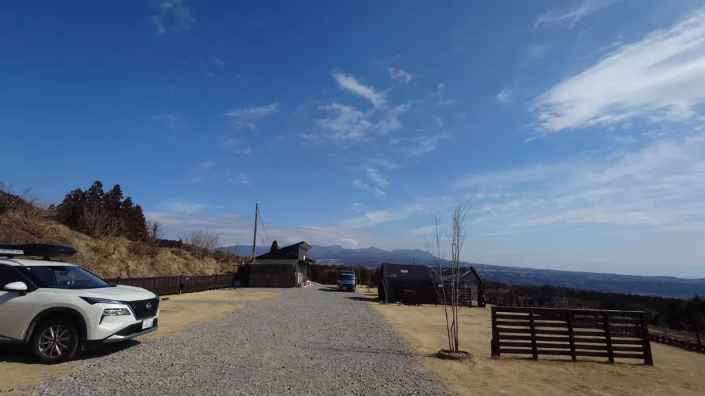 オートキャンプ場そらサイトの様子