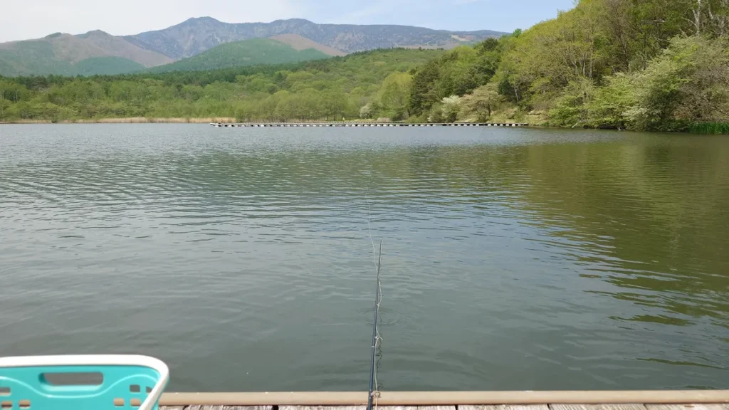 バラギ湖第一桟橋から