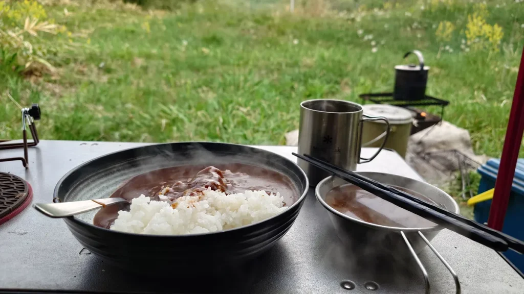 定番朝カレー