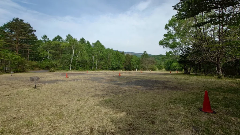 バラギ高原キャンプ場オートキャンプ場エリア
