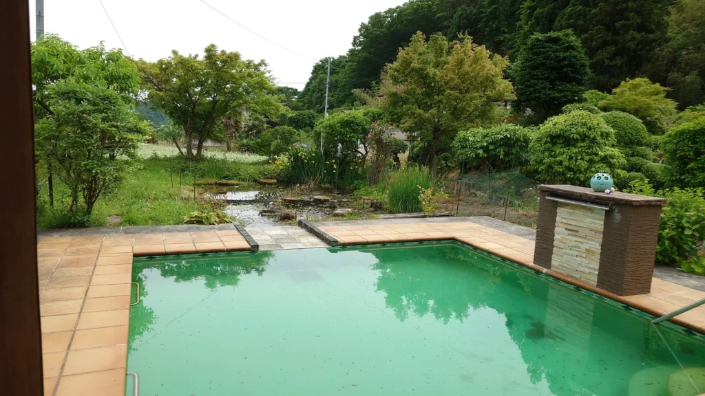 西郷の里キャンプ場プール