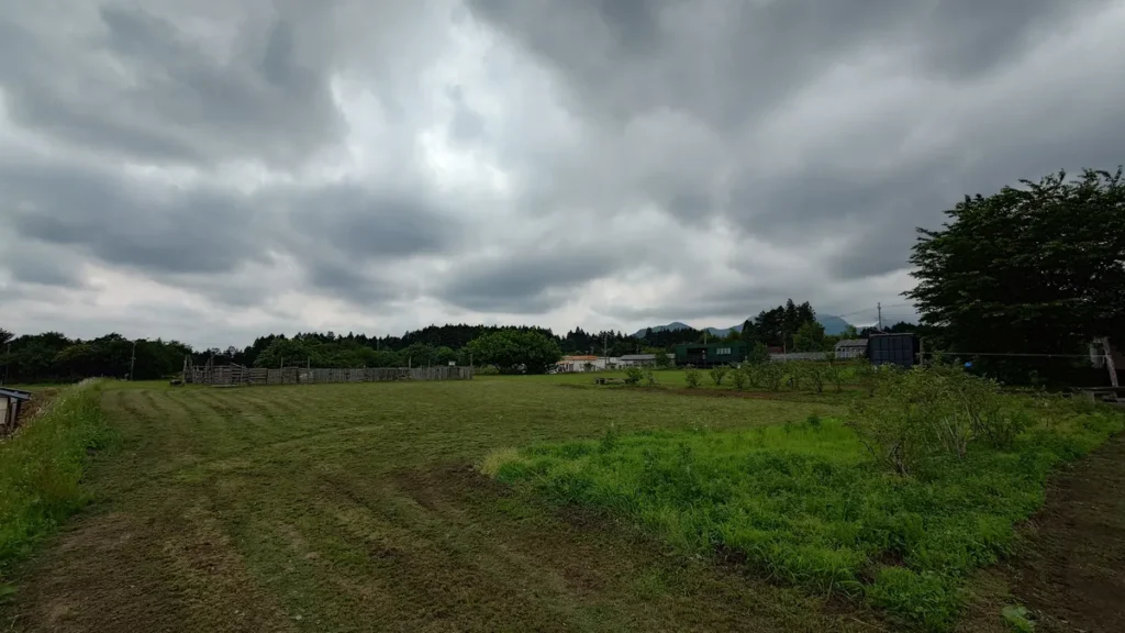 十文字ヴィレッジ展望キャンプ場南側エリア