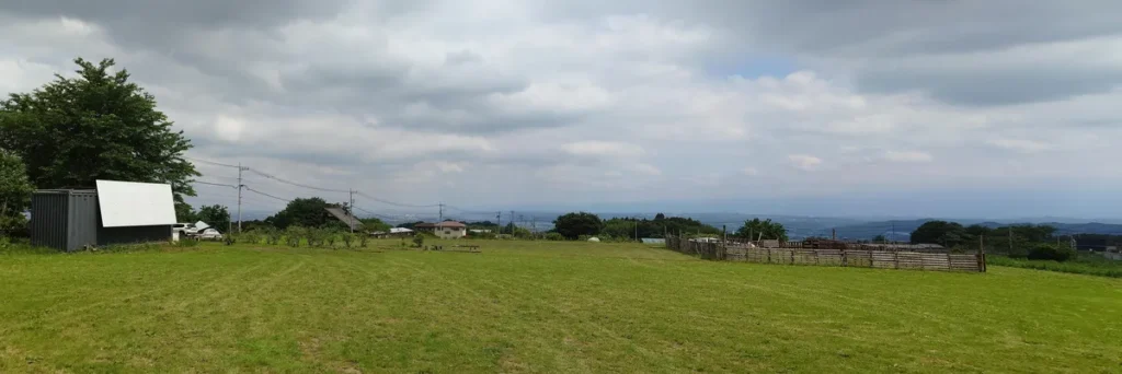 十文字ヴィレッジ展望キャンプ場パノラマ