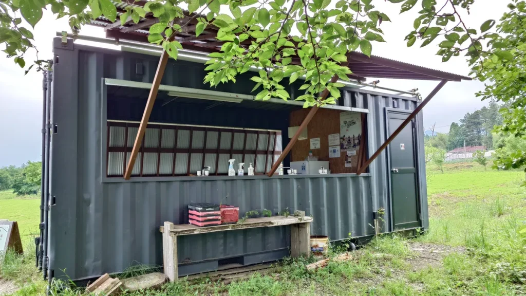 十文字ヴィレッジ展望キャンプ場外観