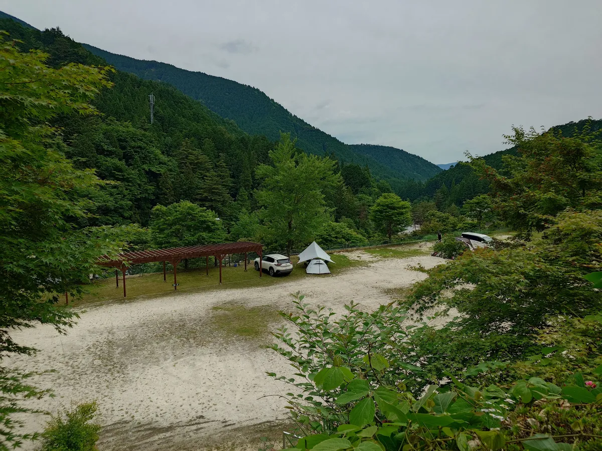 中津川竜神の滝キャンプ場